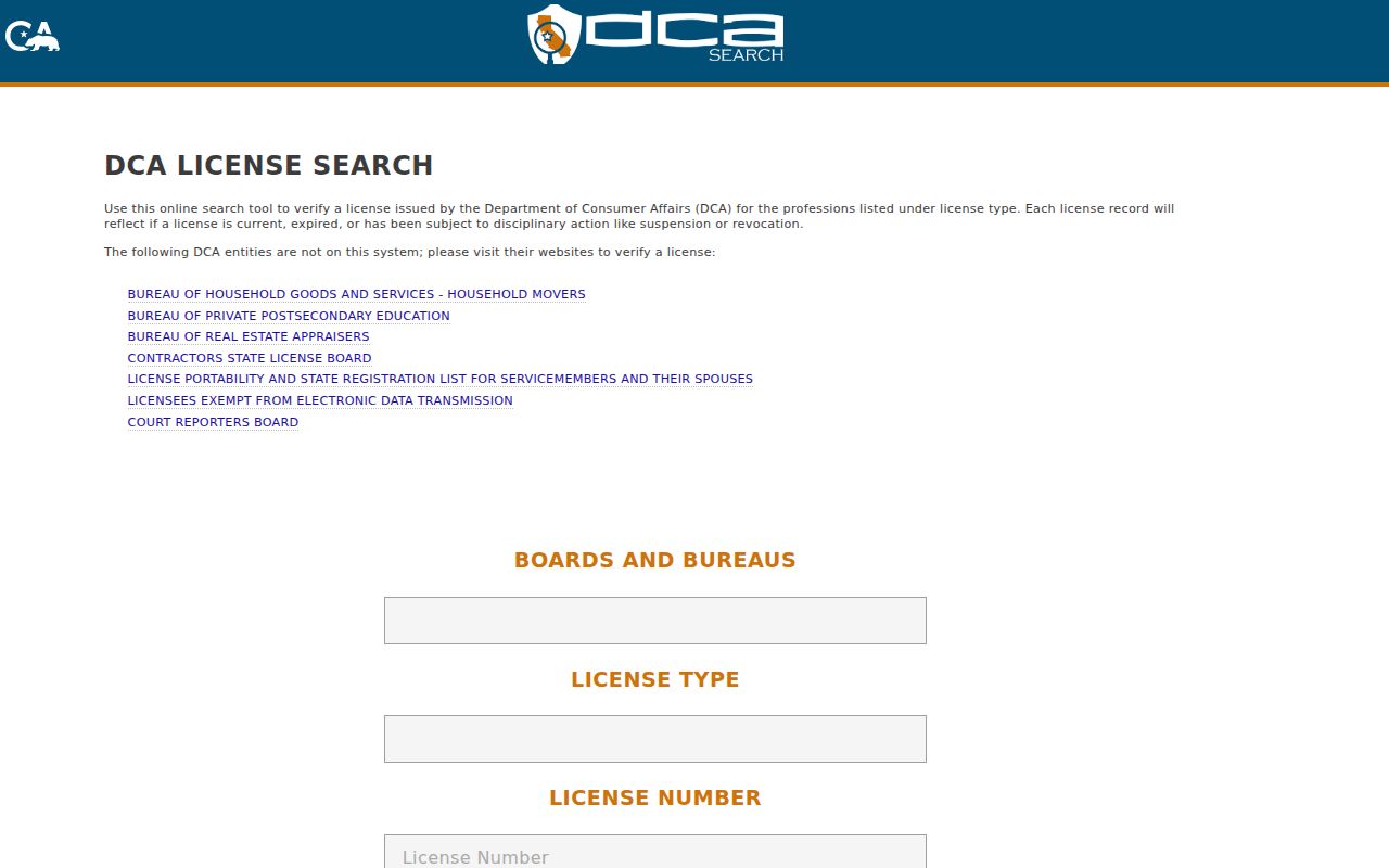 Rancho Santa Margarita residents directory California professional license search